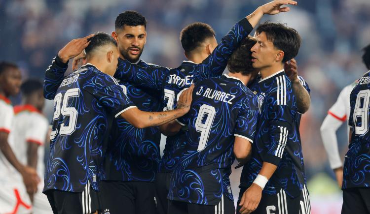 Imagen de Argentina no tuvo piedad con Burkina Faso y le regaló un 7-0 a su gente