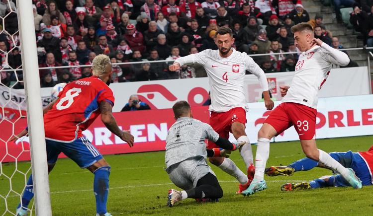 Imagen de Polonia le ganó a Chile en un amistoso