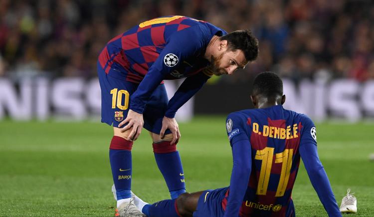 Imagen de Dembélé le agradeció a Messi tras ganar el Balón de Oro 2025