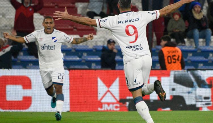 Imagen de Gigliotti anotó en la goleada de Nacional