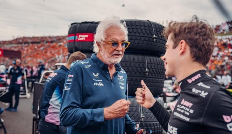 Imagen de Onda Briatore y Colapinto: las peripecias de otro novato atormentado