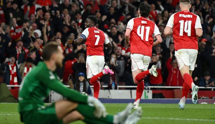 Imagen de El Arsenal es finalista de la Champions League: resistió el asedio del Atlético y selló su pasaje en el Emirates