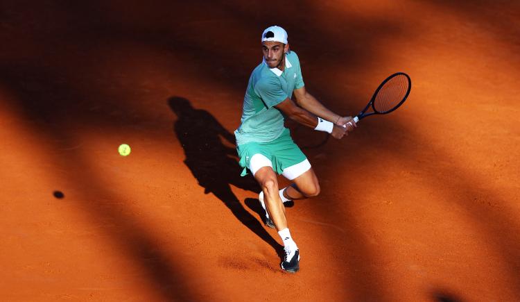 Imagen de Rápido adiós de Francisco Cerúndolo en el Masters 1000 de Roma