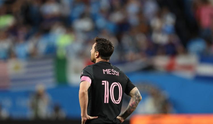 Imagen de Messi desperdició un penal en la derrota 3-0 de Inter Miami