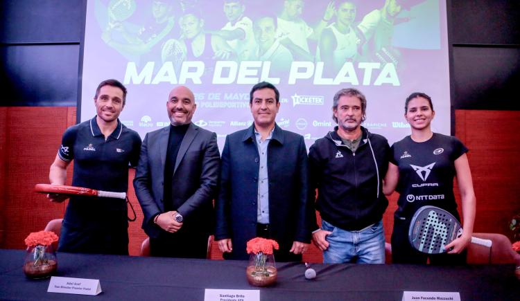 Imagen de Con Belasteguín y Brea, se lanzó el mejor pádel del mundo