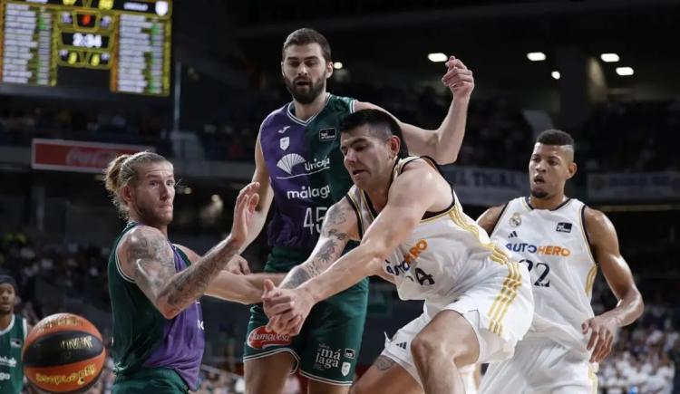 Imagen de Real Madrid, con Campazzo y Deck, perdió el invicto