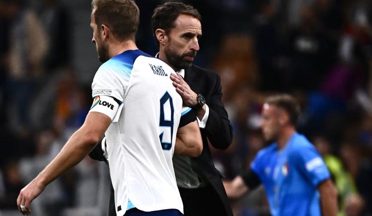 Imagen de Southgate se refirió al estado de Harry Kane