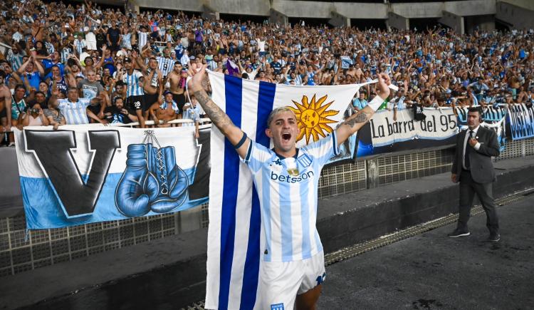 Imagen de El pedido especial a la prensa de Gastón Martirena tras la obtención de la Recopa con Racing