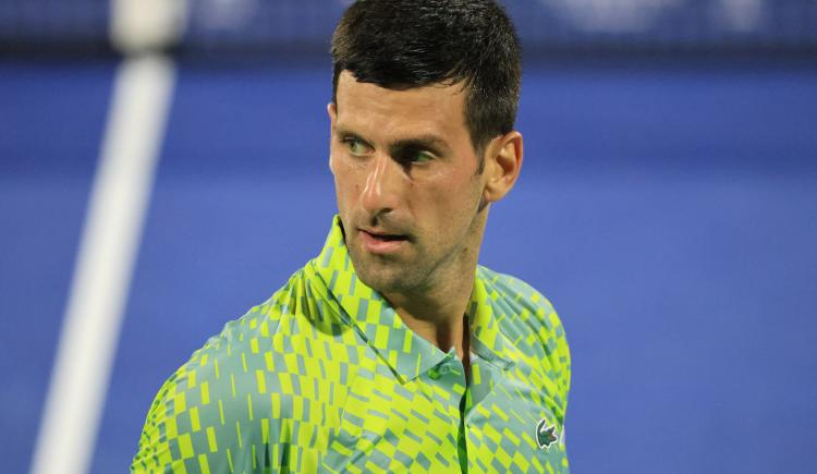 Imagen de Novak Djokovic, baja en el Masters 1000 de Madrid