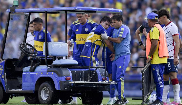 Imagen de Boca confirmó la peor noticia: Blondel se rompió los ligamentos
