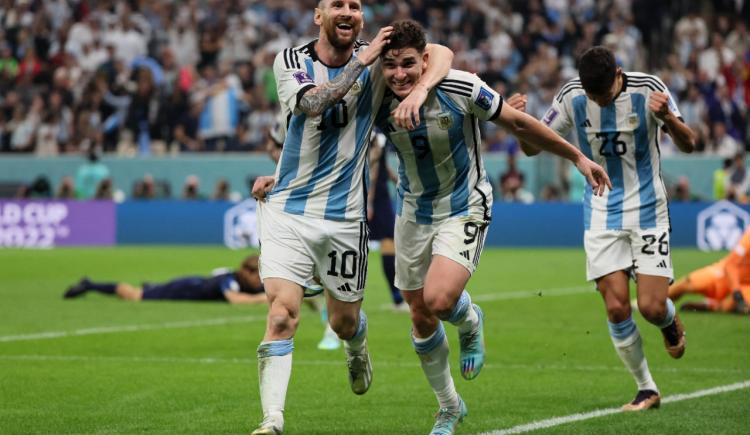 Imagen de Los goles de Argentina ante Croacia