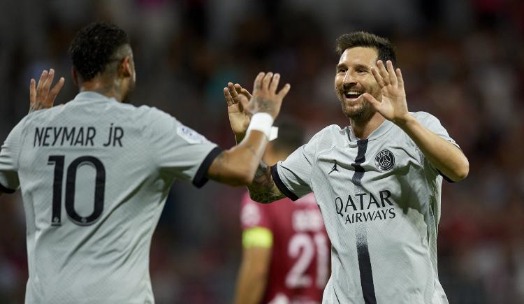 Imagen de Espectacular gol de chilena de Messi