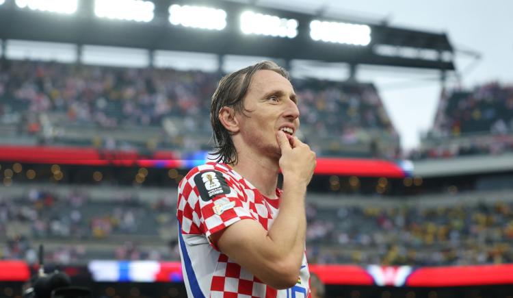 Imagen de Luka Modric agiganta su leyenda en los Mundiales y se convirtió en el máximo asistidor veterano de la historia