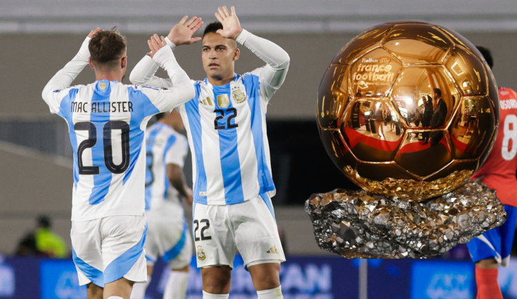 Imagen de Balón de Oro 2025: en qué puesto quedaron Mac Allister y Lautaro Martínez
