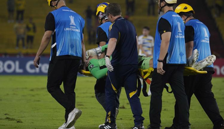 Imagen de Alivio en Boca por el estado de Leandro Brey