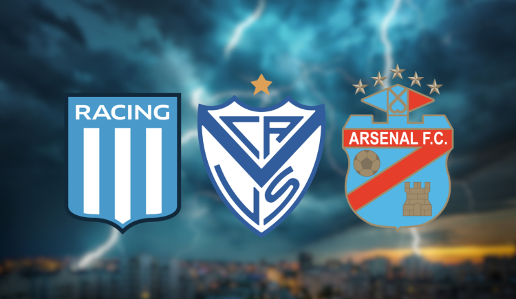 Imagen de Racing, Vélez y Arsenal: los clubes afectados por el temporal