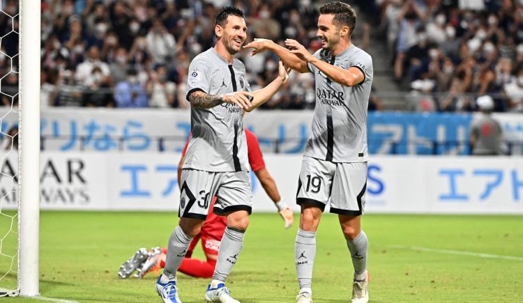 Imagen de El PSG goleó al Gamba Osaka 6 a 2