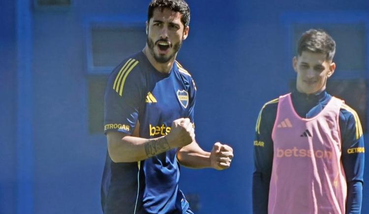 Imagen de Con la mente en el Superclásico, Nicolas Figal podría reaparecer como titular en Boca