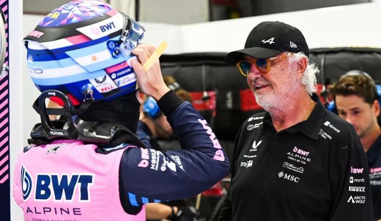Imagen de Flavio Briatore, de los elogios a Colapinto a la fascinación con el público argentino