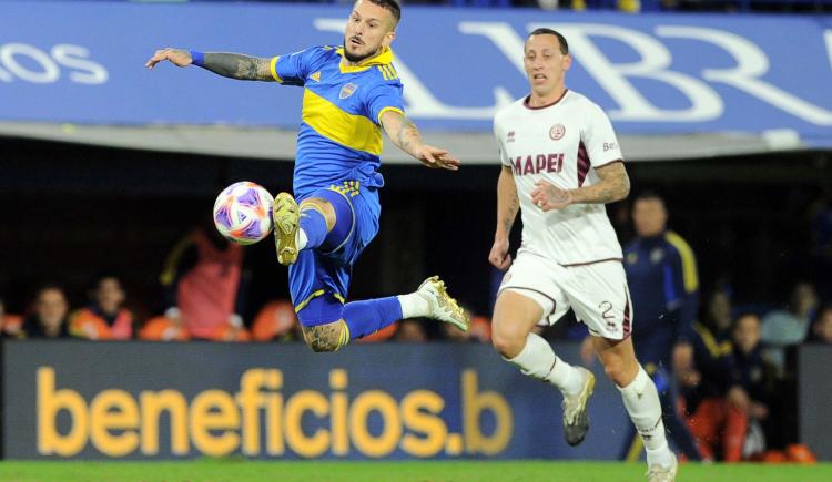 Imagen de Boca rescató un empate sobre la hora ante Lanús