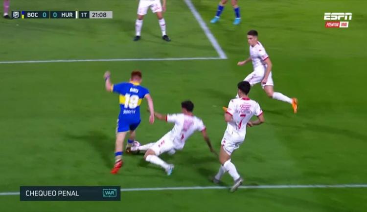 Imagen de ¿Hubo un penal no cobrado para Boca?