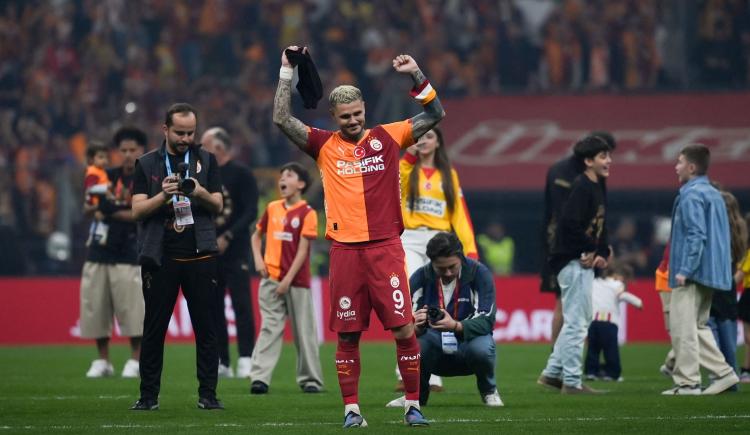 Imagen de Galatasaray se coronó campeón en Turquía: ¿El último título de Mauro Icardi en el club?