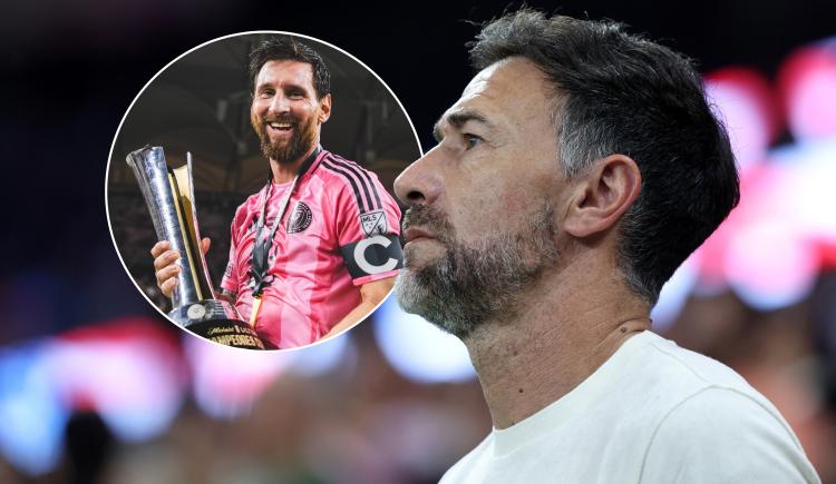 Imagen de La revelación de Kily González tras debutar con un título como DT del Inter Miami de Messi
