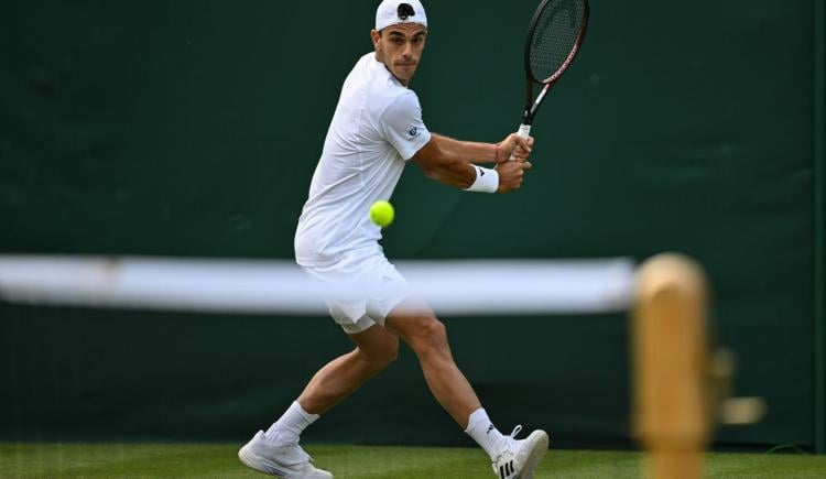 Imagen de Paso en falso para Francisco Cerúndolo en Wimbledon: eliminado en primera ronda