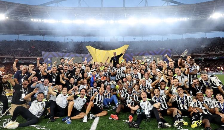 Imagen de Botafogo no para: venció a Sao Paulo y gritó campeón por segunda vez en ocho días
