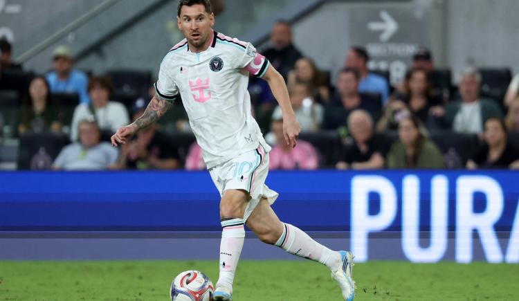 Imagen de Con un rato de Lionel Messi, Inter Miami empató 2-2 en la MLS