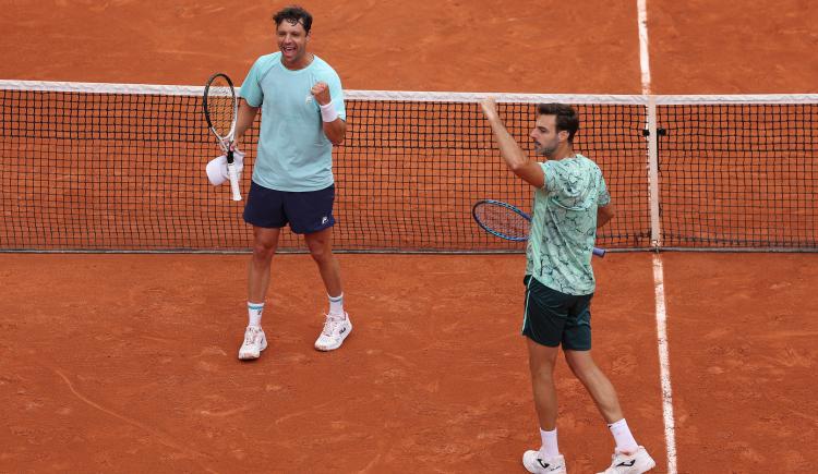 Imagen de Horacio Zeballos y Marcel Granollers jugarán la final de dobles de Roland Garros