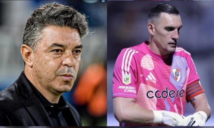 Imagen de Qué dijo Gallardo sobre el error de Franco Armani ante Platense
