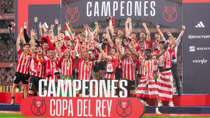 Imagen de Cuarenta años no es nada: Athletic Club de Bilbao se consagró campeón de la Copa del Rey