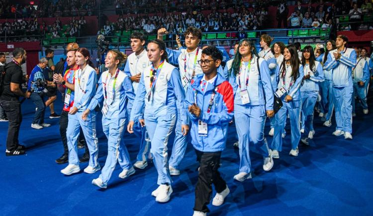 Imagen de Argentina finalizó tercera en los Juegos Odesur de la Juventud
