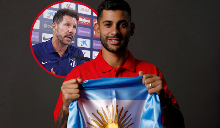Imagen de El tremendo elogio del Cholo Simeone al Cuti Romero