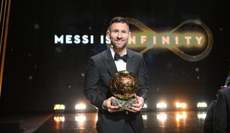 Imagen de El mensaje de Leo Messi tras alzar su octavo Balón de Oro