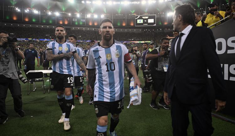 Imagen de El histórico gesto de Messi: "Nos vamos"
