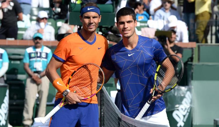 Imagen de Ranking ATP: Carlos Alcaraz y Rafael Nadal ocupan los dos primeros puestos