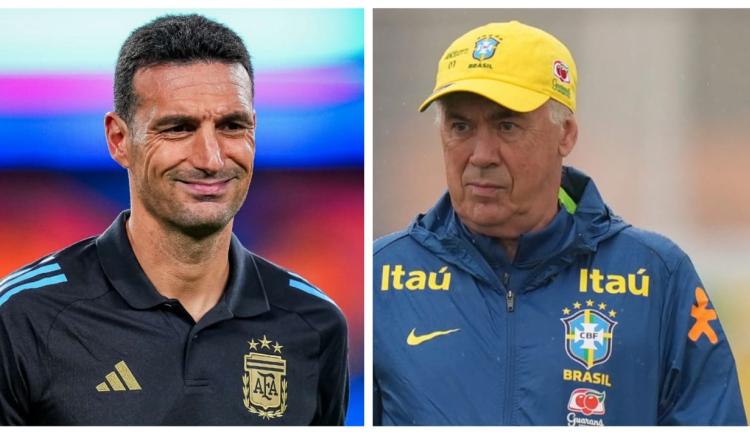 Imagen de El gremio de los DT's: Scaloni, Ancelotti y una humorada
