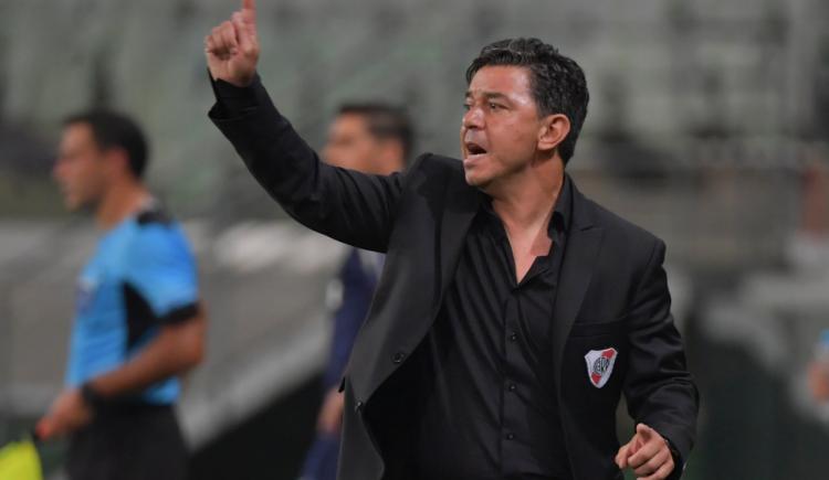 Imagen de ASÍ LE FUE AL RIVER DE GALLARDO DEFINIENDO EN BRASIL