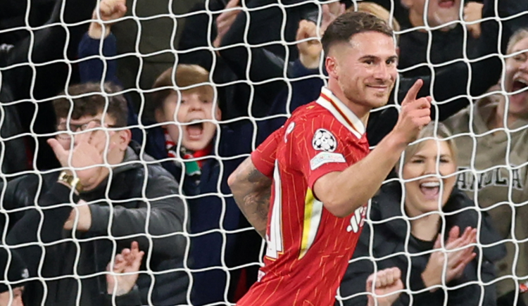 Imagen de Alexis Mac Allister abrió el marcador en el triunfo de Liverpool