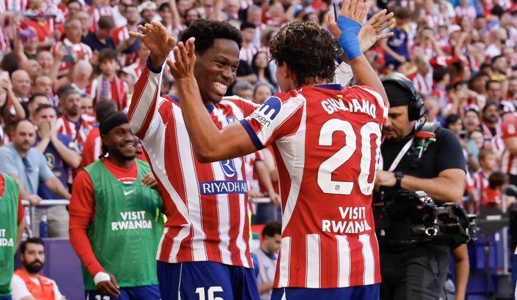 Imagen de En el nombre del padre: el Atlético del Cholo le ganó a Real Madrid con Giuliano Simeone como figura