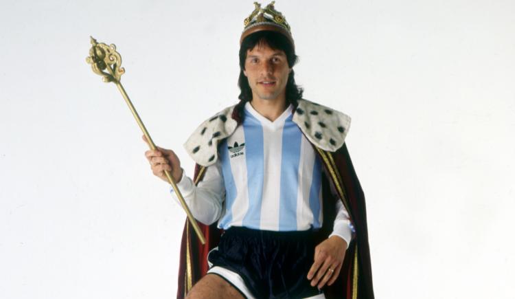 Imagen de 1987. Racing compró al rey del gol