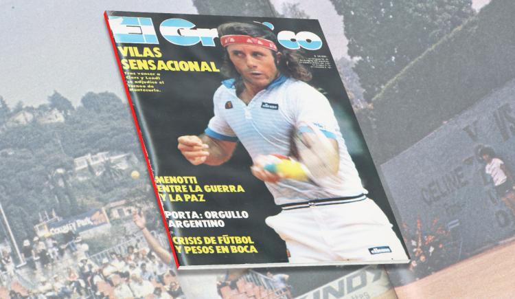 Imagen de El último título de Guillermo Vilas en Montecarlo