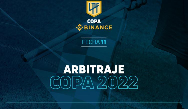 Imagen de Copa de la Liga: La fecha 11, con árbitros confirmados