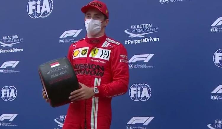 Imagen de CHARLES LECLERC PROFETA EN SU TIERRA