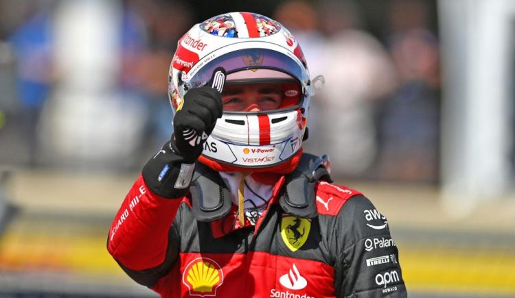 Imagen de LeClerc hizo la pole en Francia