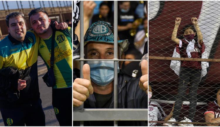 Imagen de LAS MEJORES FOTOS DEL REGRESO DEL PÚBLICO A LAS CANCHAS