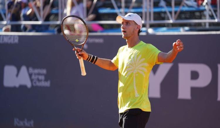 Imagen de Olivo y Kicker, los ganadores destacados en la apertura de la clasificación del YPF Buenos Aires Challenger