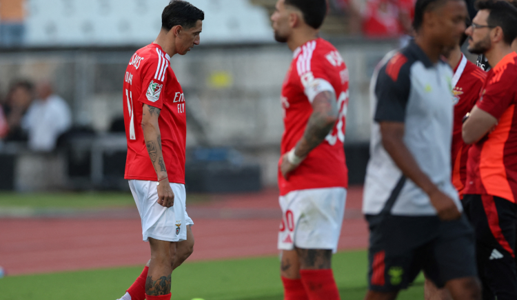 Imagen de Amarga despedida de Ángel Di María: Benfica perdió sobre la hora la final de la Copa de Portugal